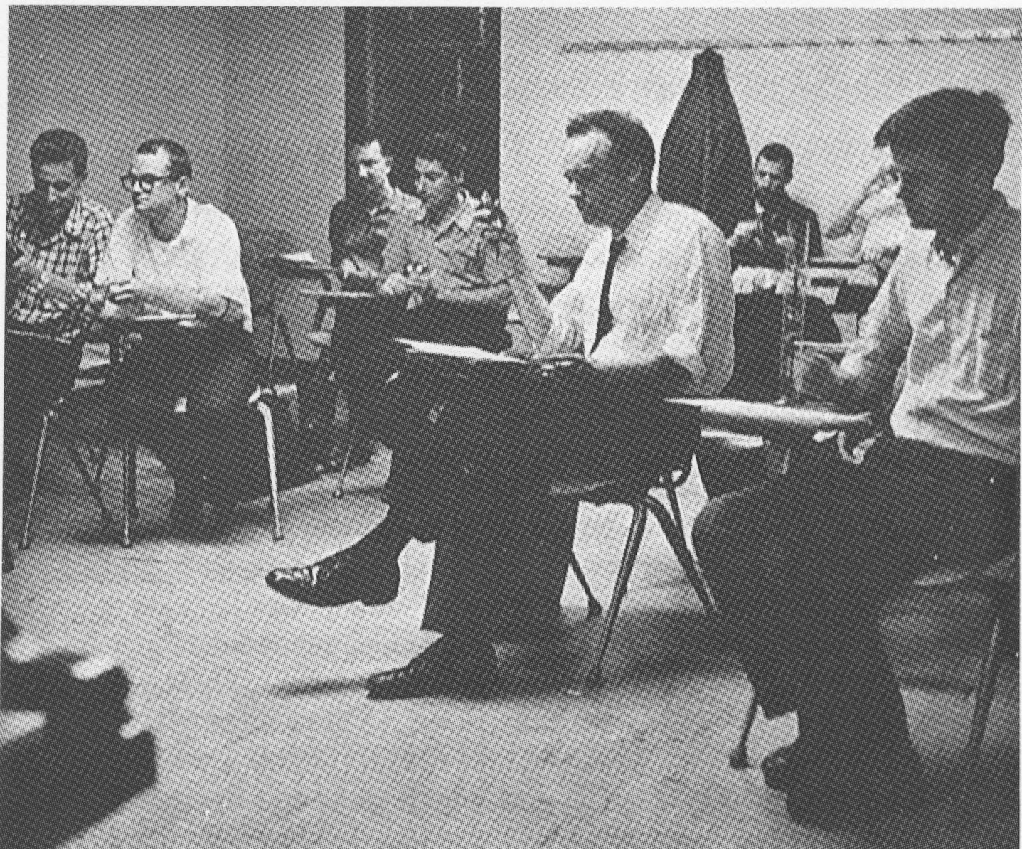 Cage's experimental composition class at the New School, 1958-59