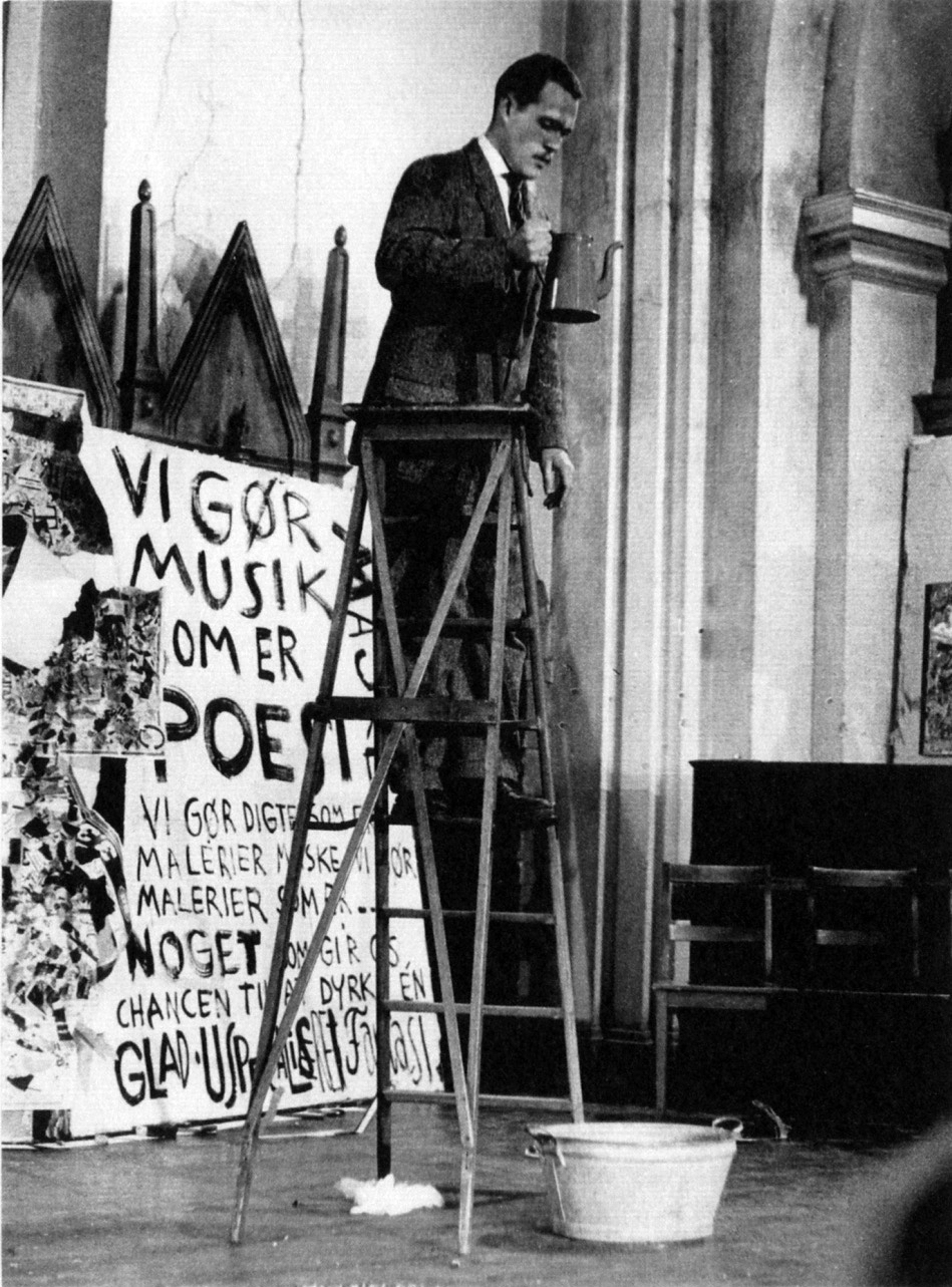 Dick Higgins in Copenhagen, 1962